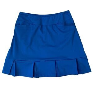 Tail Doral Pleated Golf Skort Mini Skirt Women S Dark Blue Pickleball UPF 50+